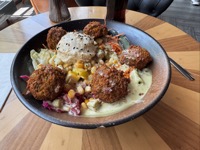 Notting Hill Café’s Falafel bowl