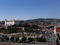 Bratislava Castle from “UFO”