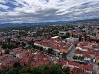 View from Ljubljana Castle